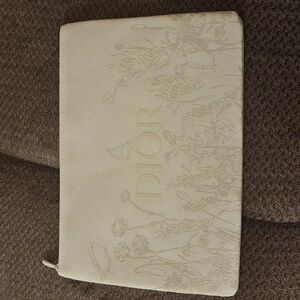 New Dior Beauty Floral Pouch NIB